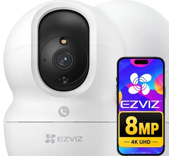 Kamera WiFi EZVIZ CP1 Pro 8MPx 4K Niania Obrotowa Audio AutoTracking