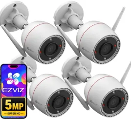 4x-kamera-ezviz-h3c-5mp-wifi-zewnetrzna-kolor-24-7-detekcja-odstraszanie