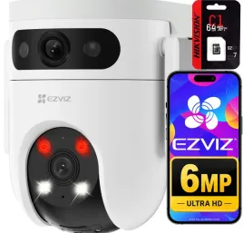 kamera-obrotowa-wifi-h9c-6mpx-3mp-3mp-ezviz-karta-pamieci-sd-64gb
