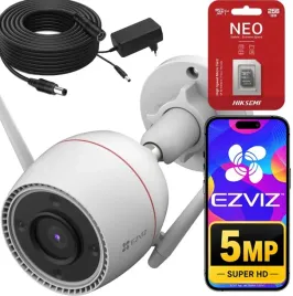 kamera-wifi-zewnetrzna-ezviz-h3c-5mpx-3k-detekcja-ruchu-10m-kabla-i-256gb