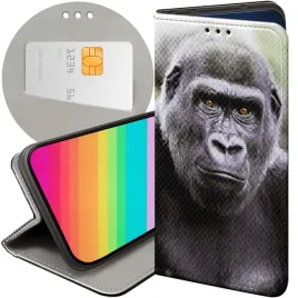 etui-z-klapka-do-huawei-nova-y70-wzory-malpki-malpa-nosacz-futeral-case