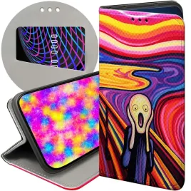 etui-z-klapka-do-huawei-nova-y70-wzory-krzyk-munch-edvard-scream-futeral