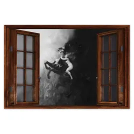 naklejki-60x40-szal-uniesien-kobieta-kon