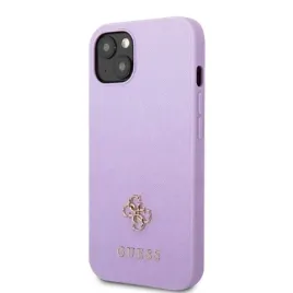 guess-etui-hardcase-do-iphone-13-mini-54-purpurowy-4g-small-metal-logo