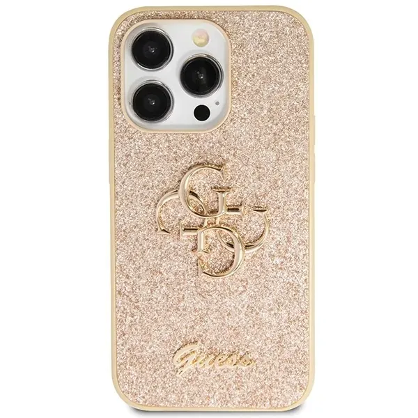 guess-etui-hardcase-do-iphone-14-pro-6-1-z-logo-glitter-script-4g-stan-nowy