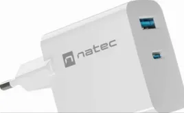 natec-ribera-gan-45w-usb-a-usb-c-biala