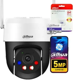 kamera-obrotowa-wifi-5mpx-zewnetrzna-dahua-p5as-pv-alarm-diody-led-64gb