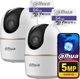 dwie-kamery-wifi-wewnetrzne-nianie-5mpx-dahua-h5a-a1-hero-obrotowe-mikrofon