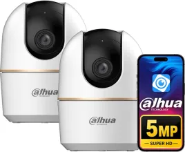 dwie-kamery-wifi-wewnetrzne-nianie-5mpx-dahua-h5a-a1-hero-obrotowe-mikrofon