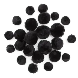 pompony-akrylowe-mix-czarne-24-szt-dpcraft-pomponiki-kuleczki-kulki-black