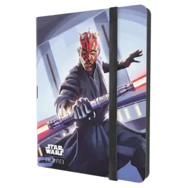 gamegenic-star-wars-unlimited-18-pocket-album-qui-gon-jinn-darth-maul