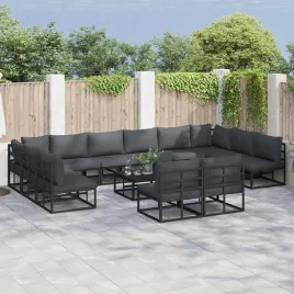 vidaxl-zestaw-sof-na-ogrod-13-pcs-czarny-70-x-70-x-32-cm-aluminium