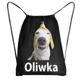 worek-szkolny-workoplecak-wf-do-przedszkola-szkoly-pies-banan-imie