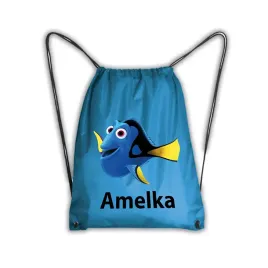 worek-szkolny-na-buty-plecak-niebieska-rybka-nemo