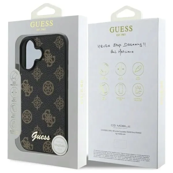 guess-etui-hardcase-peony-script-do-iphone-16-do-magsafe-ochrona-telefonu-funkcje-pochlanianie-wstrzasow