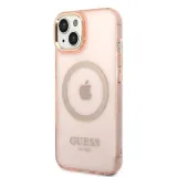 guess-etui-hardcase-do-iphone-14-plus-6-7-gold-outline-translucent