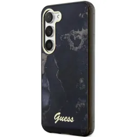 guess-etui-hardcase-do-samsung-galaxy-s23-s916-z-kolekcji-golden-marble