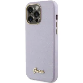 guess-pokrowiec-do-iphone-15-pro-6-1-glitter-glossy-script-hardcase-4g
