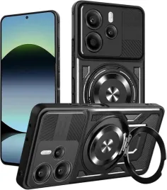 szmlogb-etui-pancerne-do-xiaomi-redmi-note-14-4g-ring-stojak-czarne-szklo