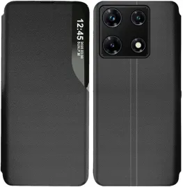 fiyer-clear-view-smart-window-etui-do-xiaomi-redmi-note-13-5g-czarne