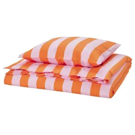 ikea-slanhostmal-poszwa-na-koldre-i-poszewka-150x200-pomarancz-roz
