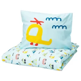 ikea-barndrom-poszwa-na-koldre-i-poszewka-150x200-niebieski