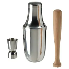ikea-lufttat-komplet-barowy-dla-barmana-3-czesci-stal-drewno