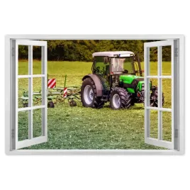 naklejki-90x60-tarktorek-na-polu-siano