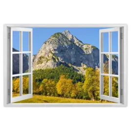 naklejki-60x40-gorski-pejzaz-z-czystym-niebem-drzewa-w-gorach