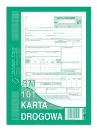 802-3n-karta-drogowa-sm-101-numerowana-samochod