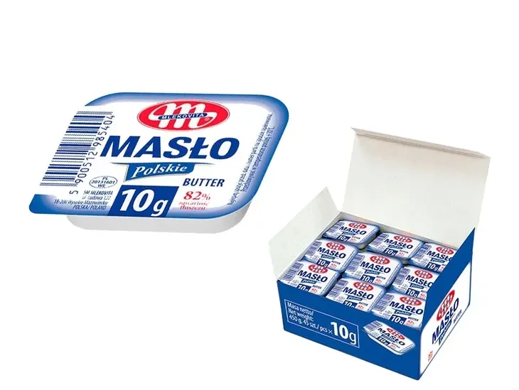 MASŁO POLSKIE MINI 82% MLEKOVITA 10G X 270 SZT