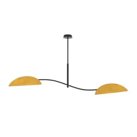 lampa-sufitowa-lotus-2-czarny-pomaranczowy-nowoczesna-stylowa-elegancka