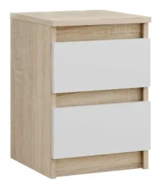 szafka-nocna-sonoma-biala-stolik-nocny-dwie-szuflady-30cm-sypialnia