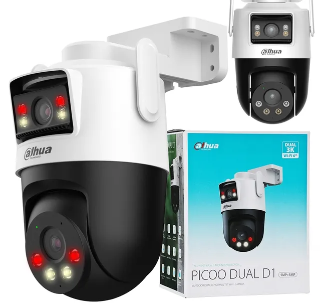 KAMERA WIFI DAHUA 10MP OBROTOWA DUAL LENS AI ŚLEDZENIE FULL COLOR IP66