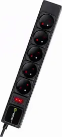 tracer-powergear-5m-5-gniazd-czarny