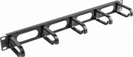 lanberg-organizer-kabli-19-1u-czarny