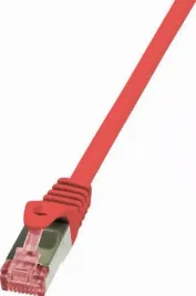 logilink-0-25m-czerwony