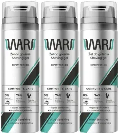 3-sztuki-comfort-and-care-ultra-sensitive-zel-do-golenia-200ml-wars-ukojenie