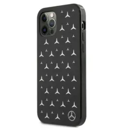 mercedes-pokrowiec-hardcase-do-iphone-12-pro-max-silver-stars-wysoka-jakosc