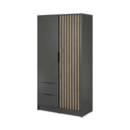 grafitowa-dwudrzwiowa-szafa-do-pokoju-mlodziezowego-105-cm