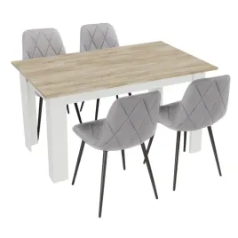 stol-kuchenny-120x80-dab-sonoma-bialy-4-krzesla-piado-szare