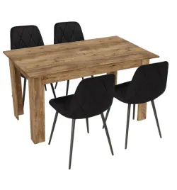stol-kuchenny-120x80-dab-lefkas-4-krzesla-piado-czarne