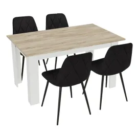 stol-kuchenny-120x80-dab-sonoma-bialy-4-krzesla-piado-czarne