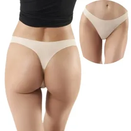 stringi-damskie-bezszwowe-bezowe-gladkie-jednolite-stringi-unikat-tina-xl