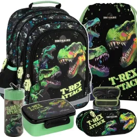 plecak-dinozaury-szkolny-do-1-klasy-komplet-5ele-tornister-tyranozaur-t-rex