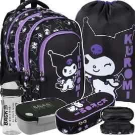 kuromi-black-plecak-komplet-5w1-majewski-dla-dziewczyny-4-komorowy