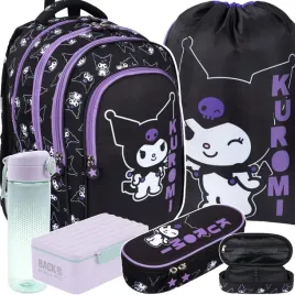 kuromi-black-plecak-komplet-5-ele-majewski-dla-dziewczyny-4-komorowy