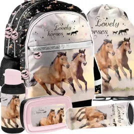plecak-kon-szkolny-zestaw-5el-do-1-3-klasy-podstawowki-dziewczecy-kon-horse
