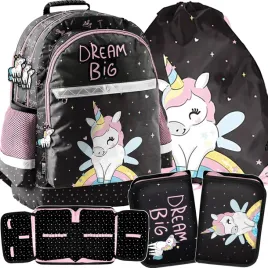 plecak-szkolny-unicorn-dla-uczennicy-komplet-3w1