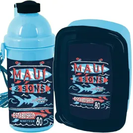 bidon-sniadaniowka-maui-dla-chlopaka-zestaw-2w1